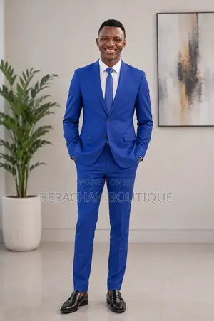 Men Slim-Fit Suit -Stylish Formal Outfit