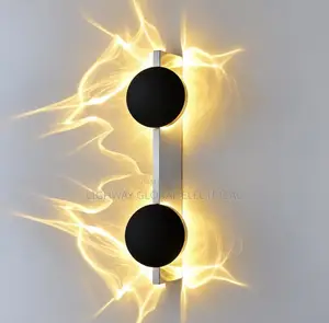 Corugated Stainless Led Decor Atmospheric Wall Sconce Light