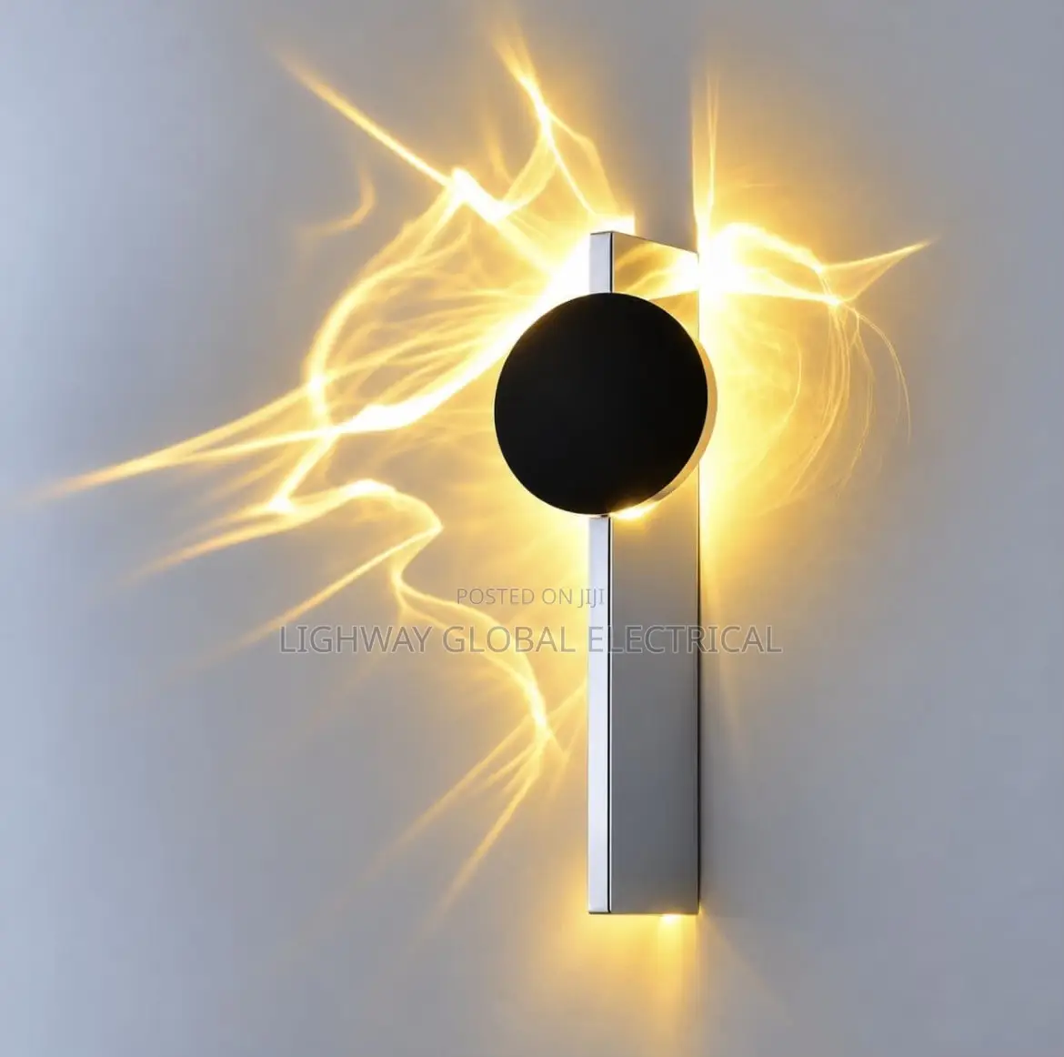 Corugated Stainless Led Decor Atmospheric Wall Sconce Light