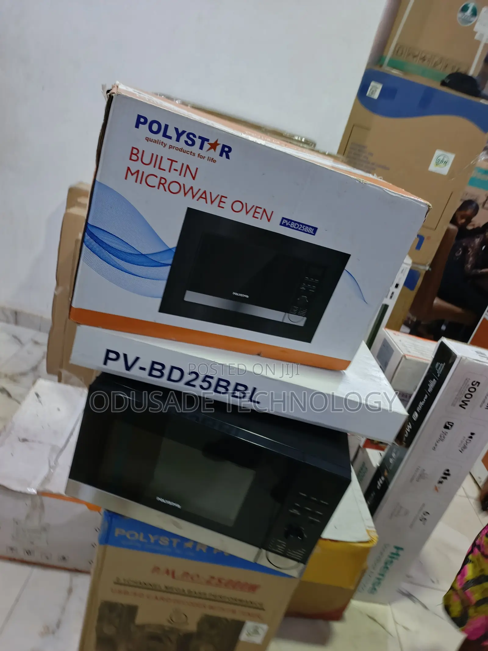 Polystar 25L Built-in Microwave for Apartment Kitchens