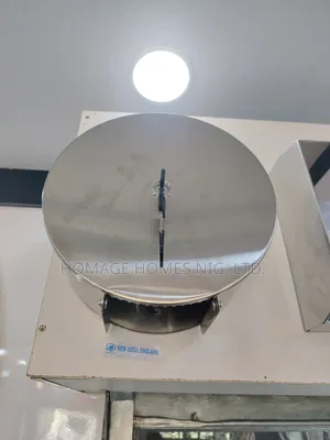 Stainless Manual Tissue Paper Holder Round