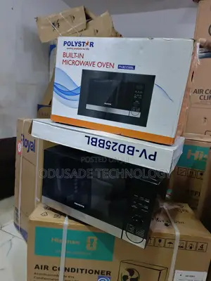 Polystar 25L Built-in Microwave With Grill for Family Kitchens