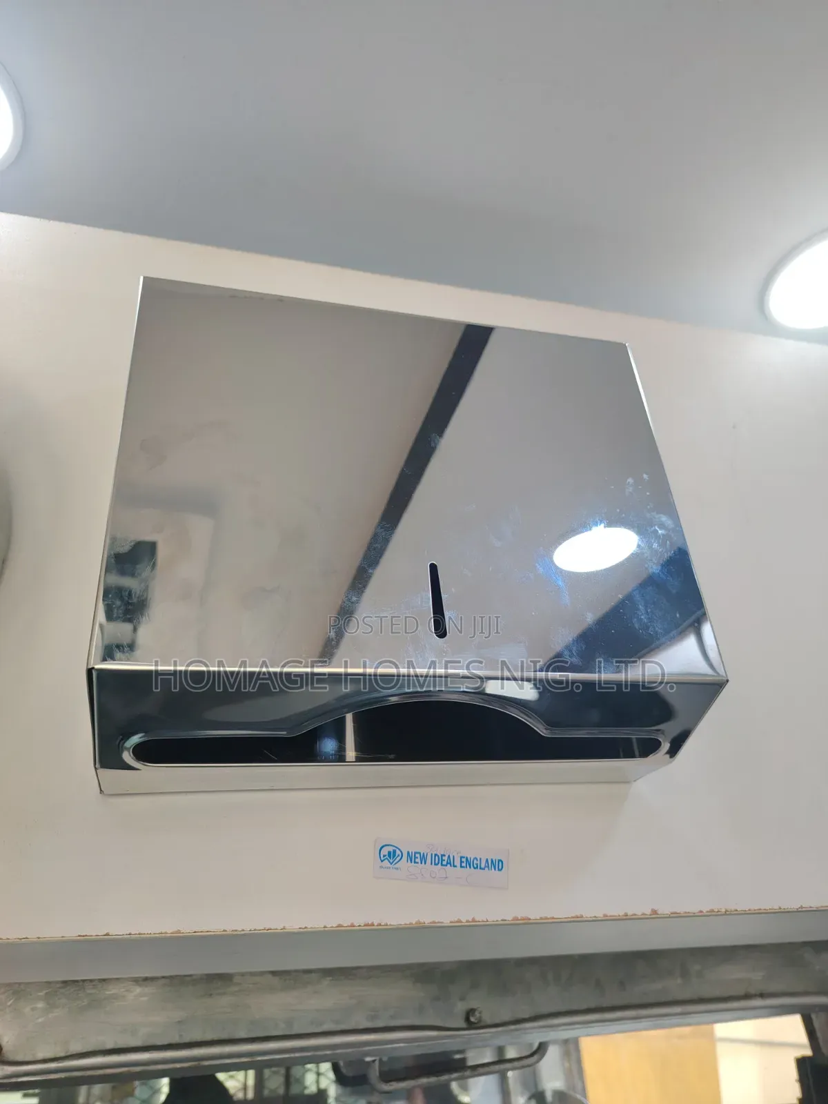 Stainless Tissue Paper Holder Square