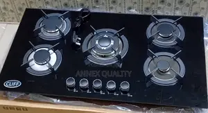 Cliff 5 Burner Built in Gas Cooker Hub