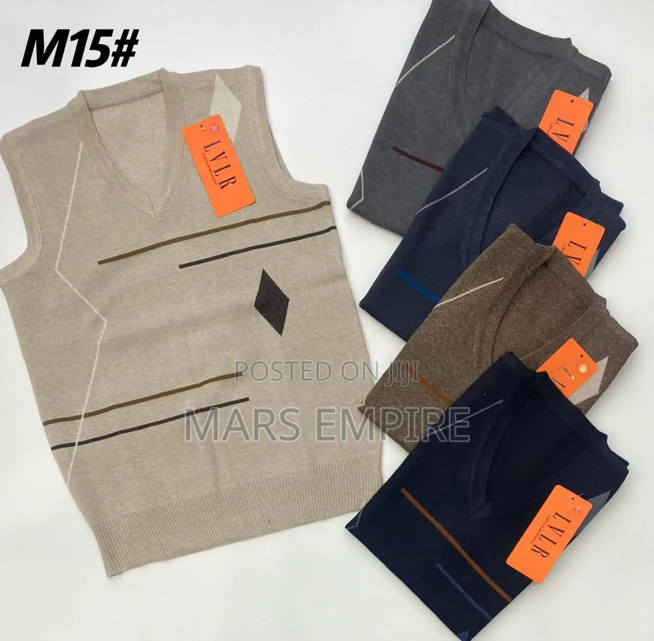 Sleeveless Sweat Vest - N8500 -Lugbe Abuja