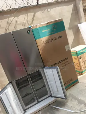 Hisense 4-Door Refrigerator RQ-54WC for a Refined Modern Kitchen Setup