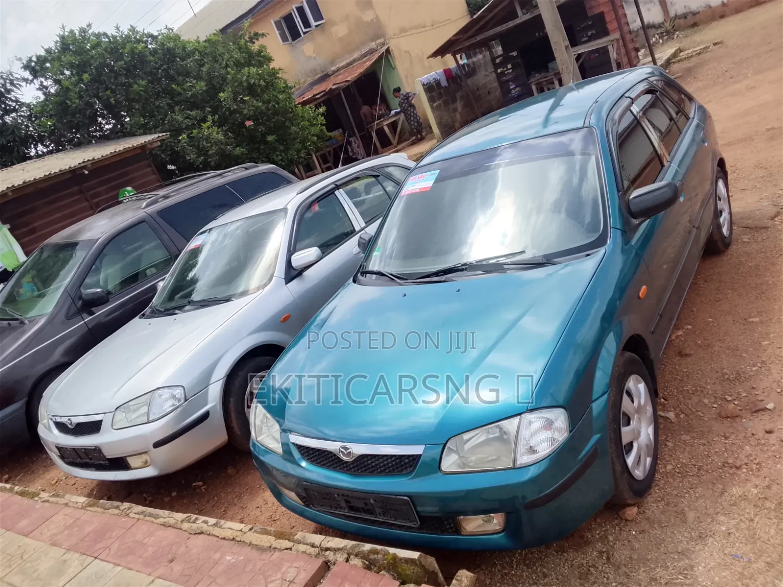 Mazda 323 2004 Green