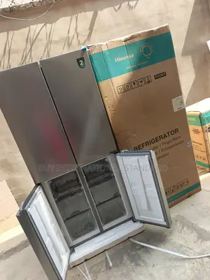 Hisense RQ-54WC Stylish Side-by-Side Fridge for Convenient Food Organi