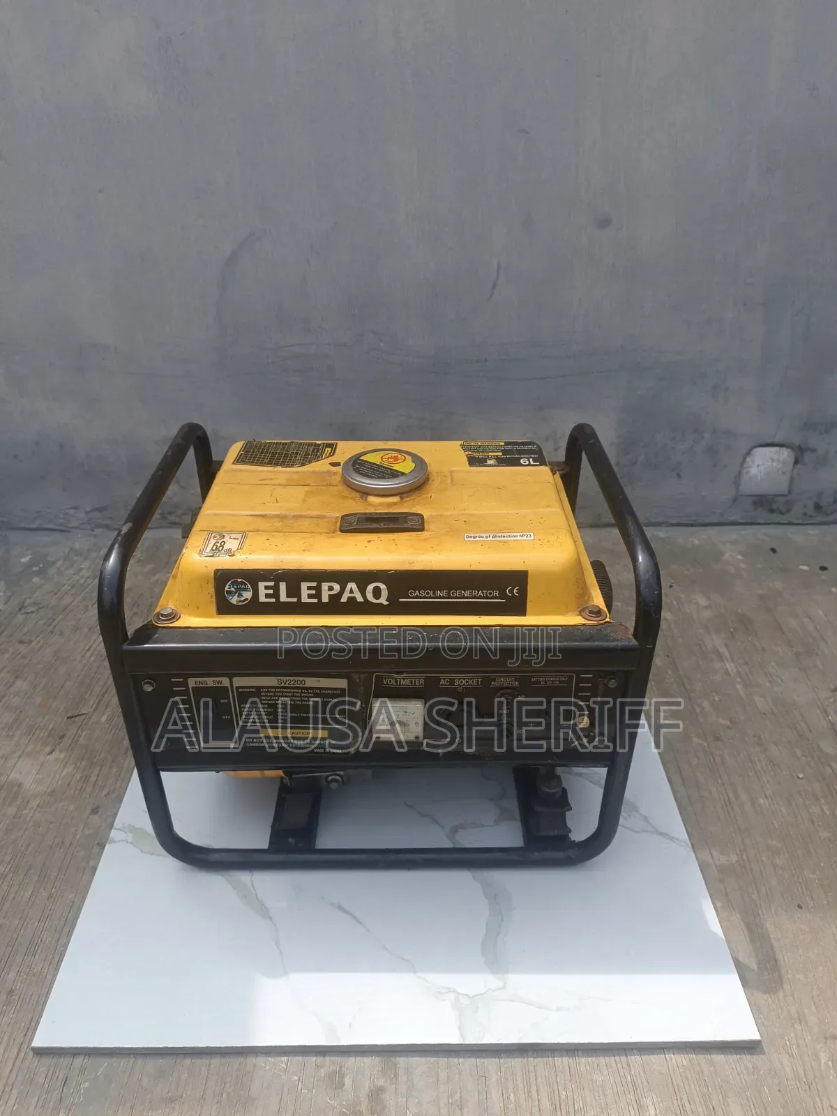 Used 1.9kva Generator