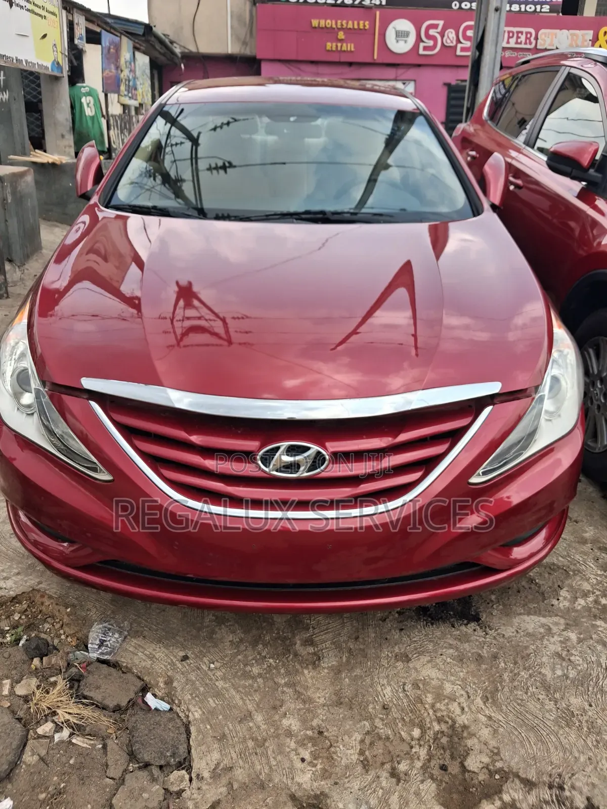 Hyundai Sonata 2011 Red