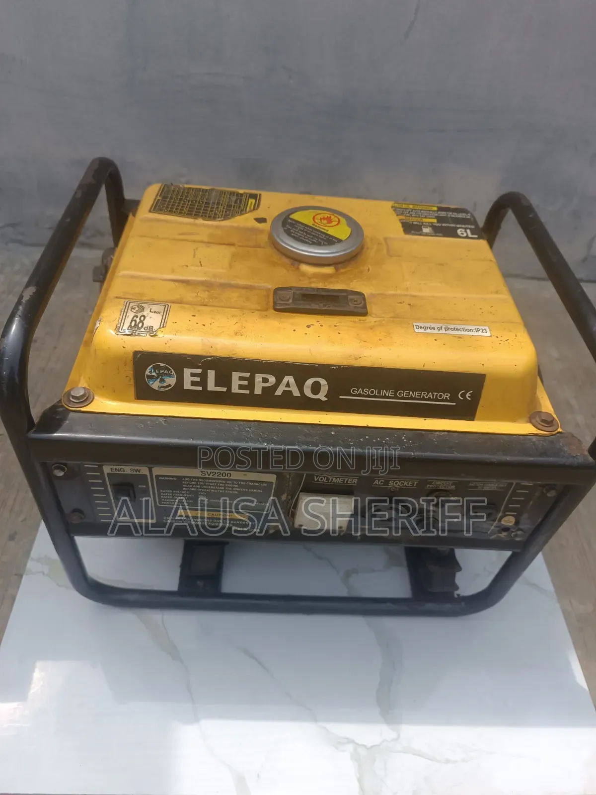 Used 1.9kva Generator