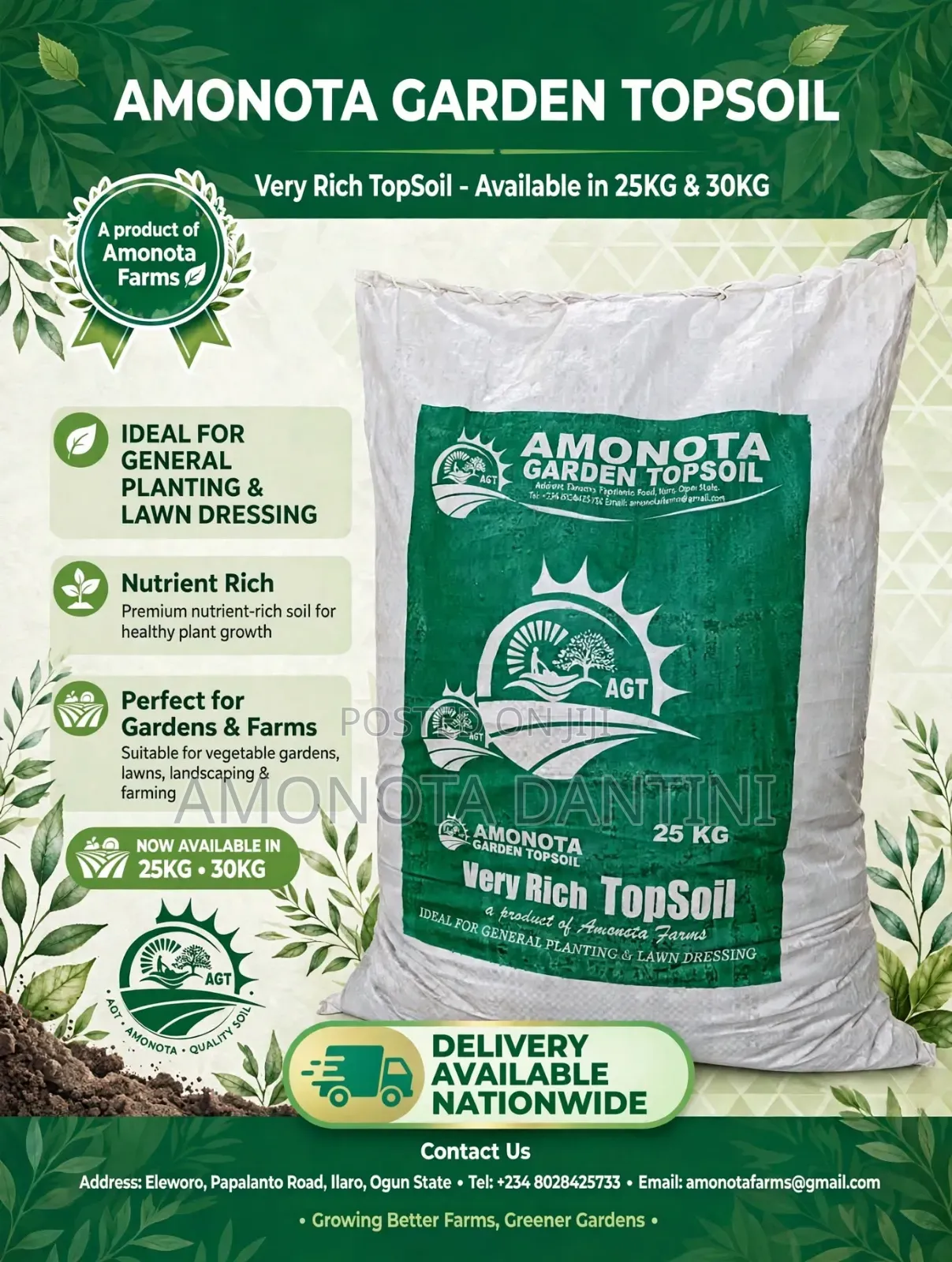 Amonota Garden TopSoil