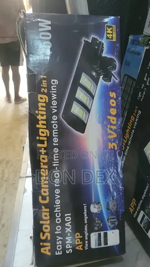 450watt AI Solar Camera and Lighting 2 in 1