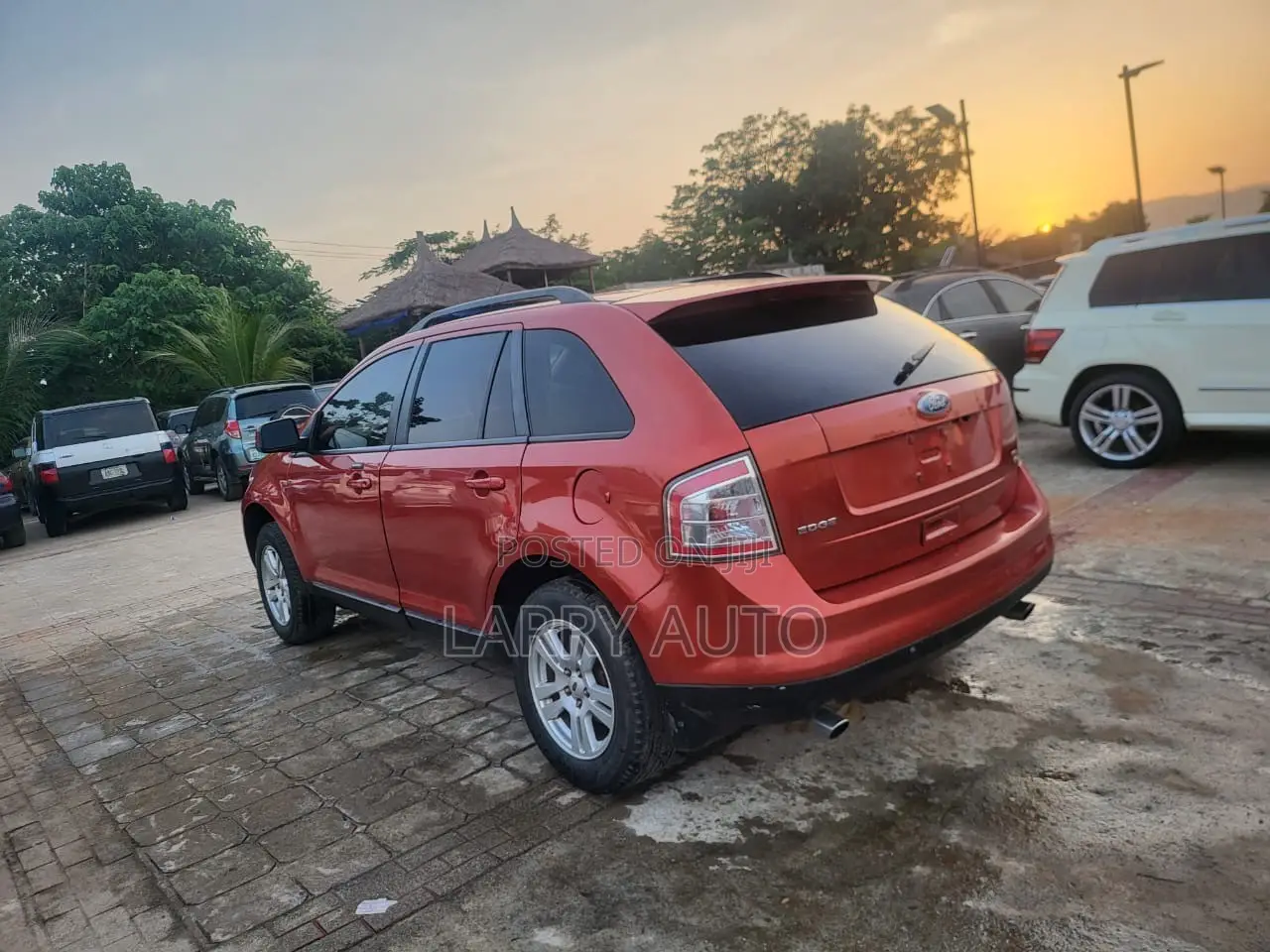Ford Edge 2008 Red