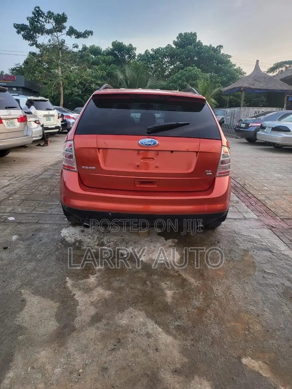 Ford Edge 2008 Red