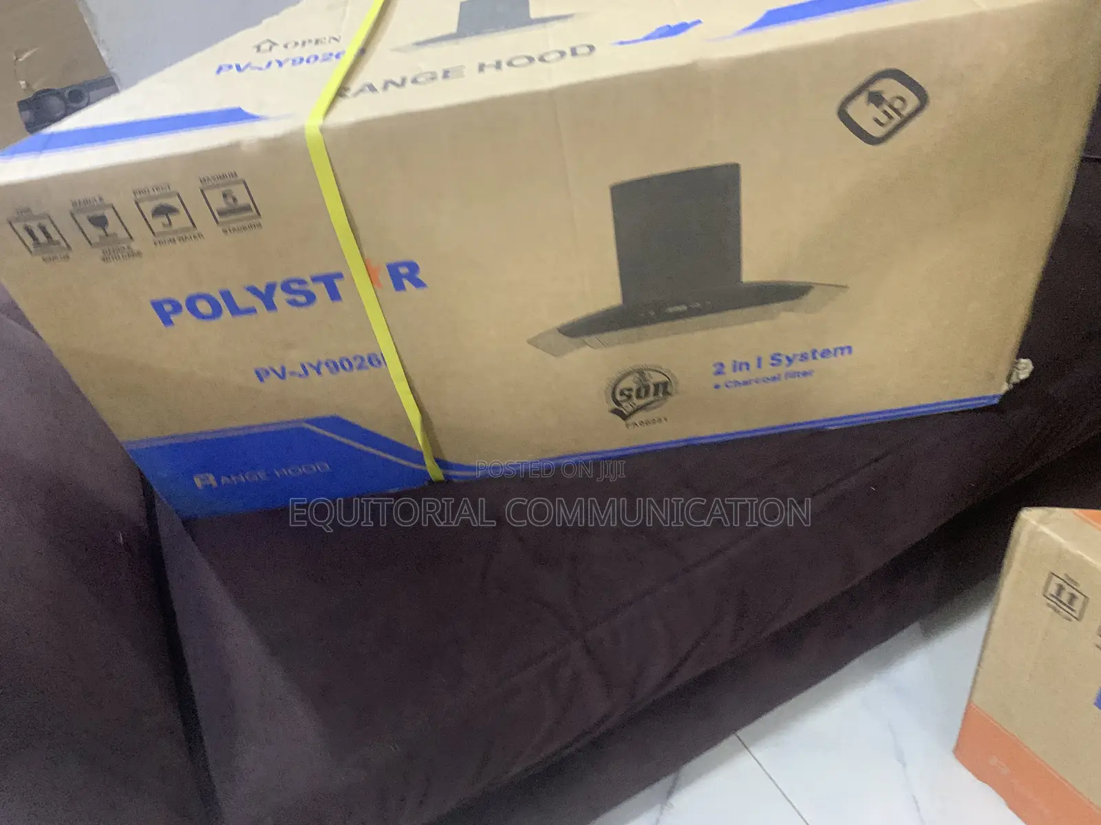 Polystar PV-JY9026B 90cm Kitchen Extractor With Carbon Filter