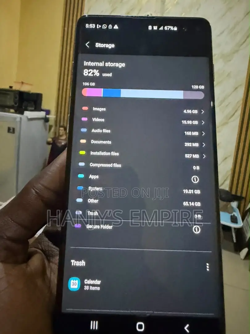 Samsung Galaxy S10 128 GB Blue