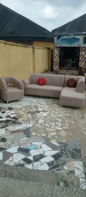 Latest Design L Shaped Fabric Chair