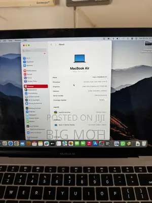 Laptop Apple MacBook Air 2018 8GB Intel Core i5 SSD 256GB