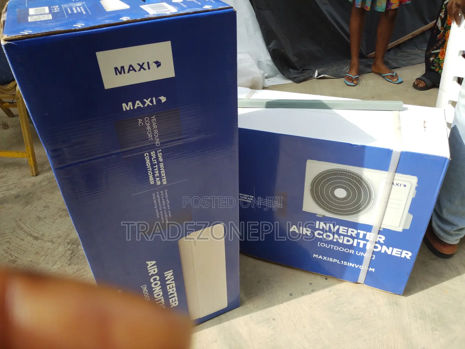 Maxi SPL15INV01-M Split AC Complete Set