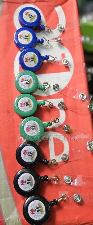 Multi Colour Yoyo Id Card Holder With Nigeria Logo