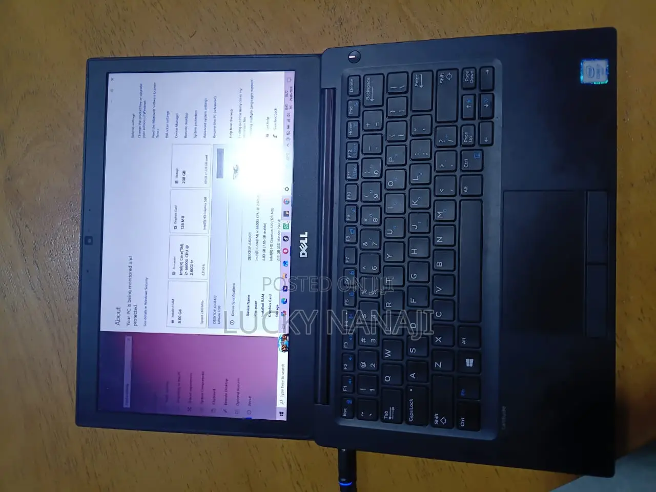 Laptop Dell Latitude 7280 8GB Intel Core i7 SSD 256GB