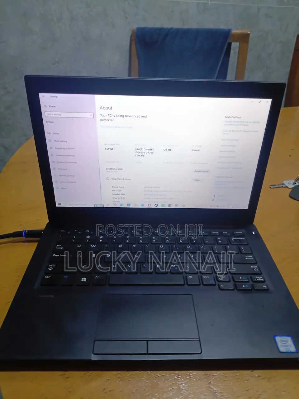 Laptop Dell Latitude 7280 8GB Intel Core i7 SSD 256GB