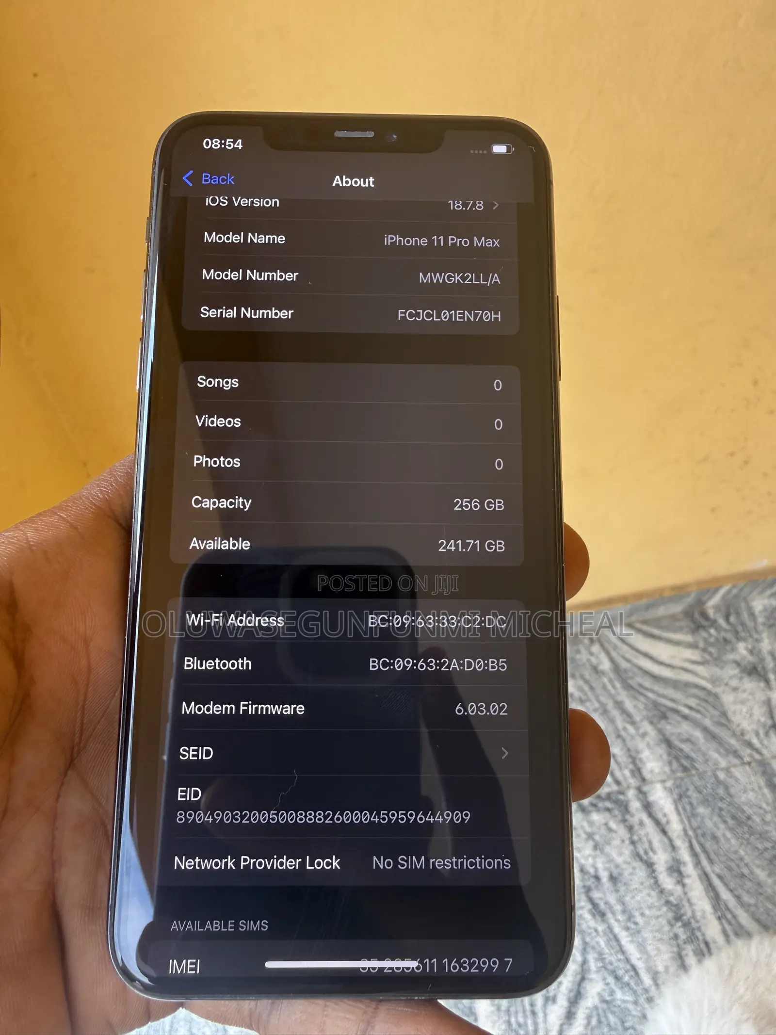 Apple iPhone 11 Pro Max 256 GB Black
