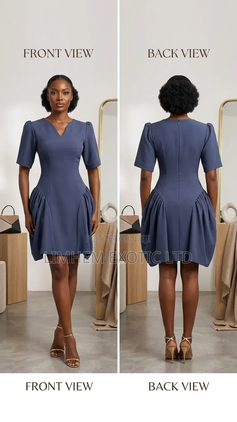 Elegant Office Friendly Mini Dress