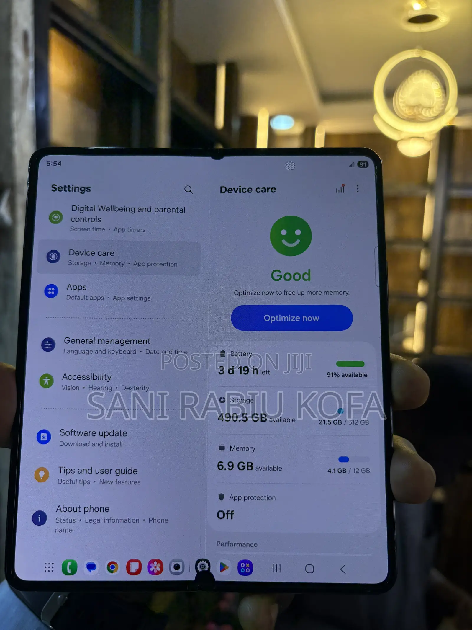 Samsung Galaxy Z Fold4 512 GB Black