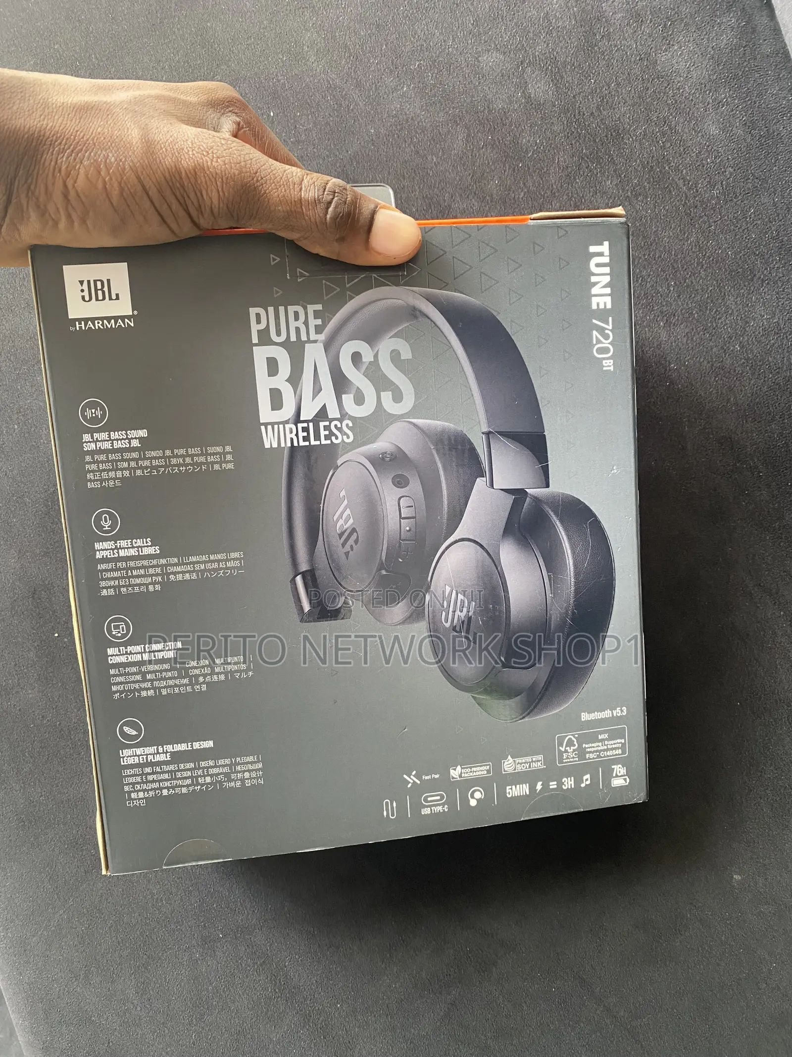 Original JBL Tune 720 Bt