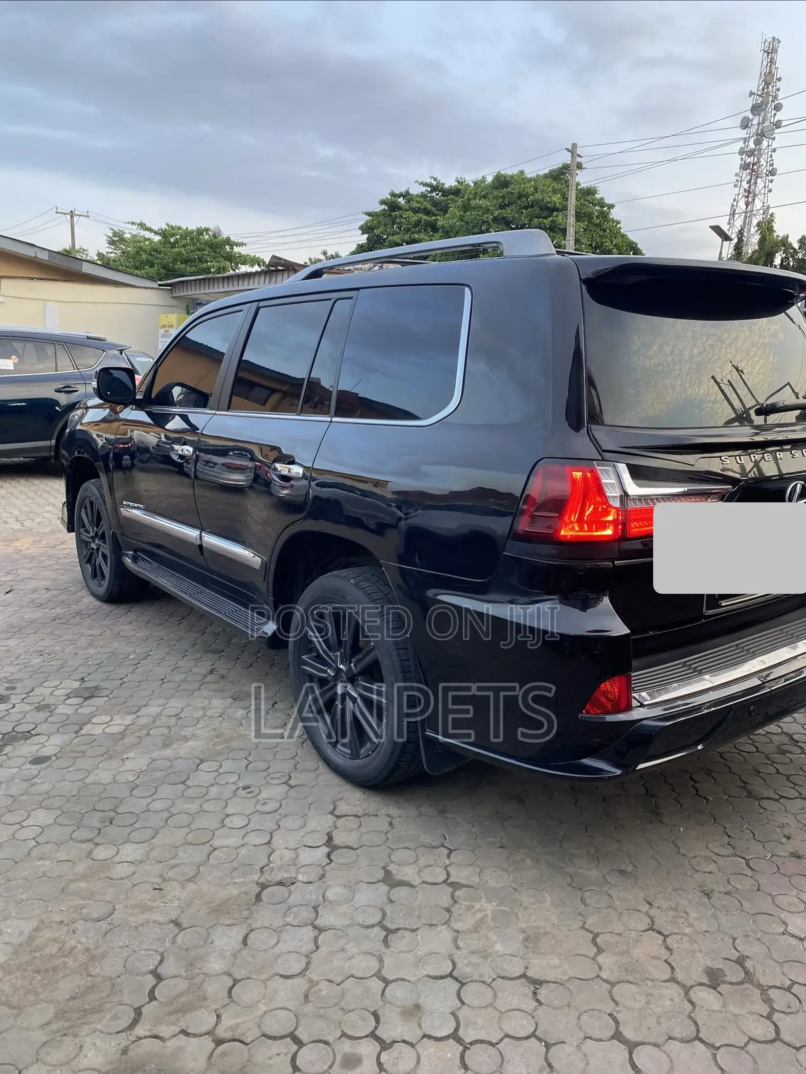 Lexus LX 570 AWD 2014 Black