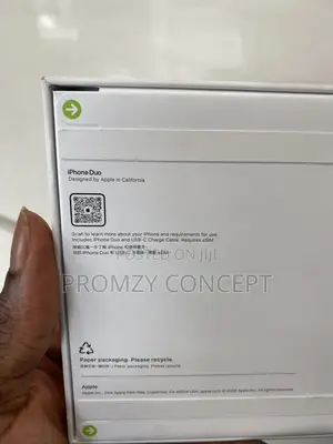 New Apple iPhone Duo 256 GB White