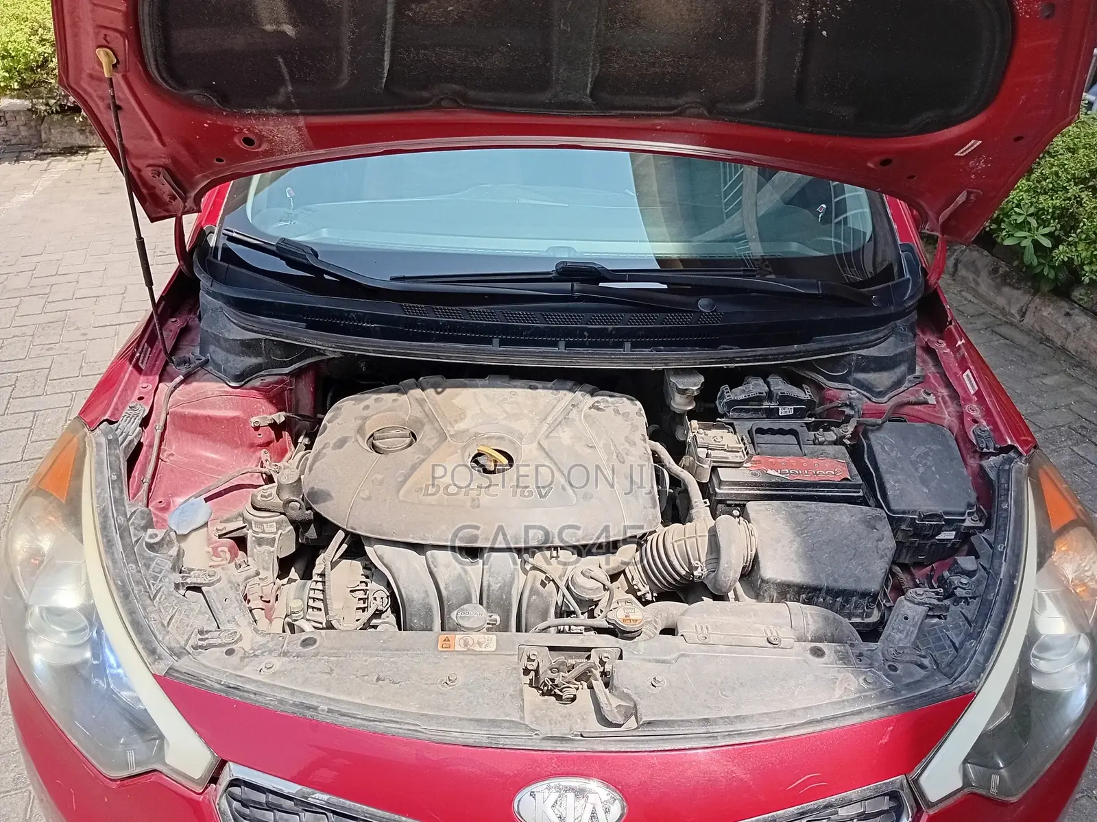 Kia Forte EX Sedan 2014 Red