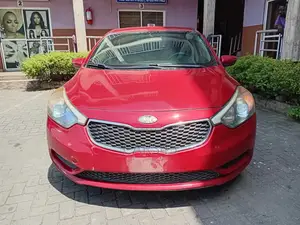 Kia Forte EX Sedan 2014 Red
