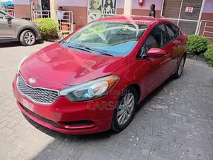 Kia Forte EX Sedan 2014 Red