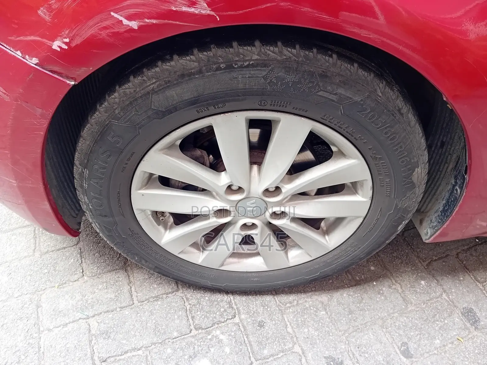 Kia Forte EX Sedan 2014 Red