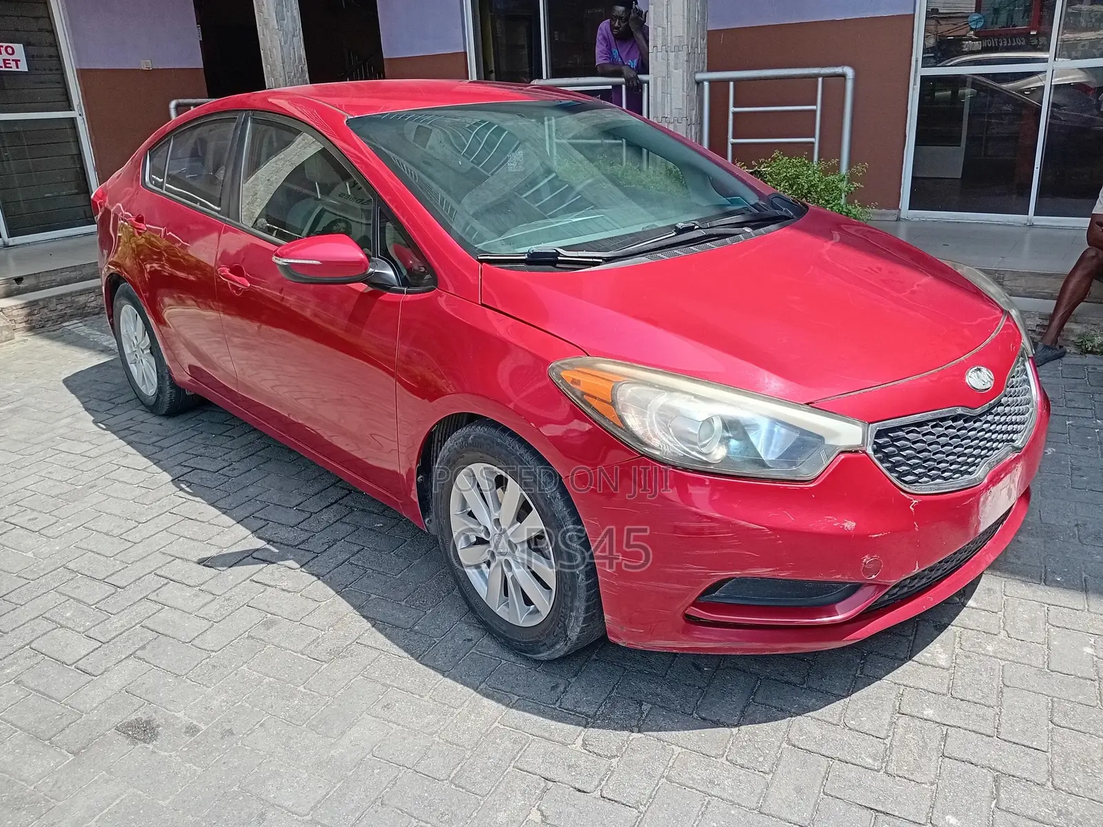 Kia Forte EX Sedan 2014 Red