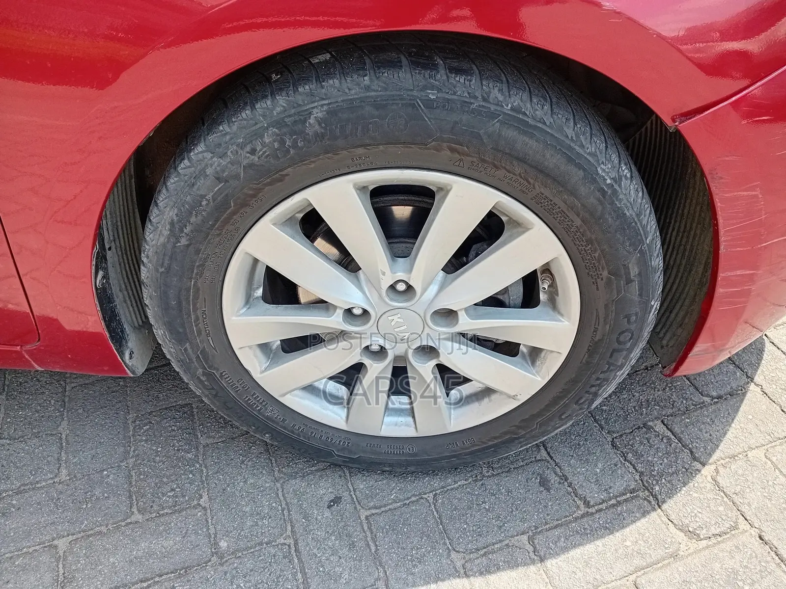 Kia Forte EX Sedan 2014 Red