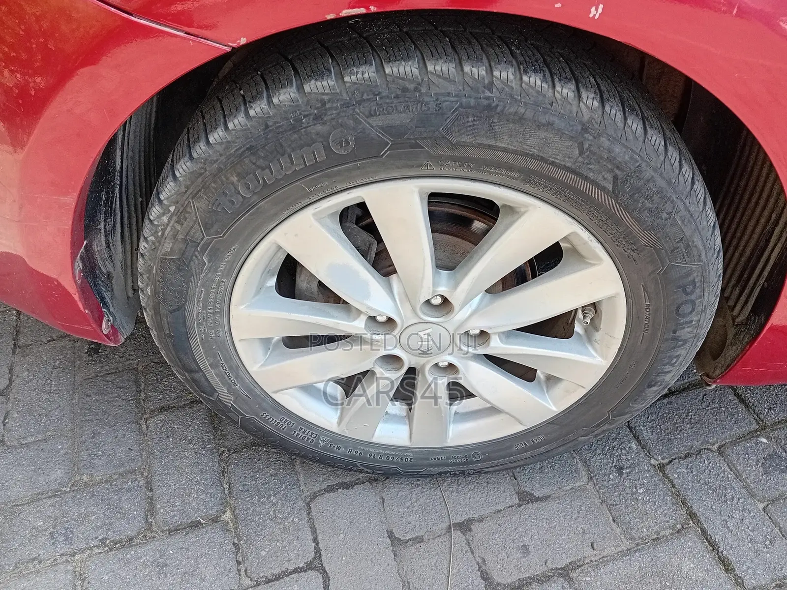 Kia Forte EX Sedan 2014 Red