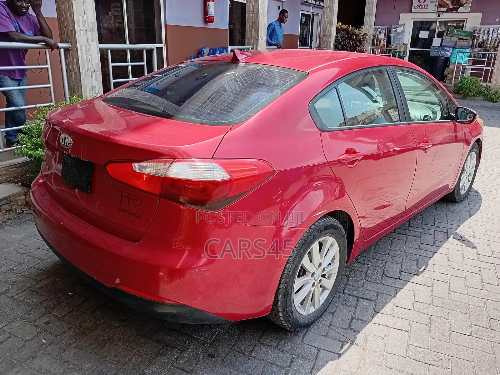 Kia Forte EX Sedan 2014 Red