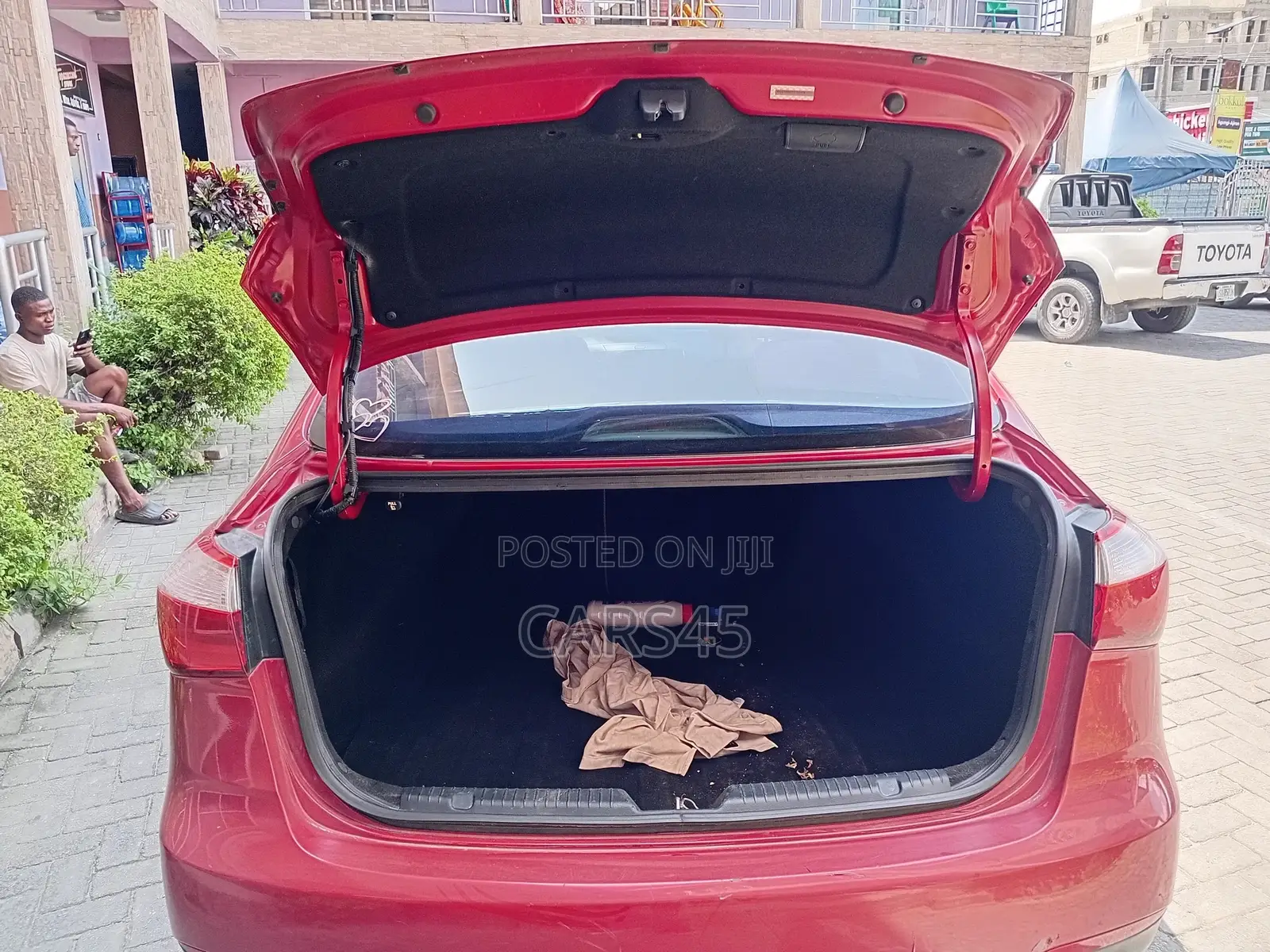 Kia Forte EX Sedan 2014 Red