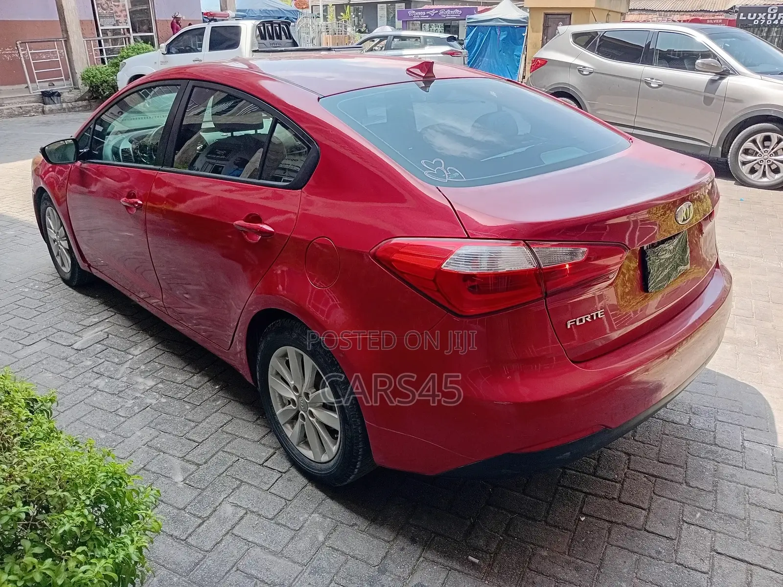 Kia Forte EX Sedan 2014 Red