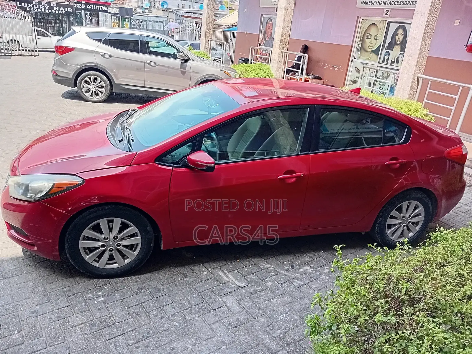 Kia Forte EX Sedan 2014 Red