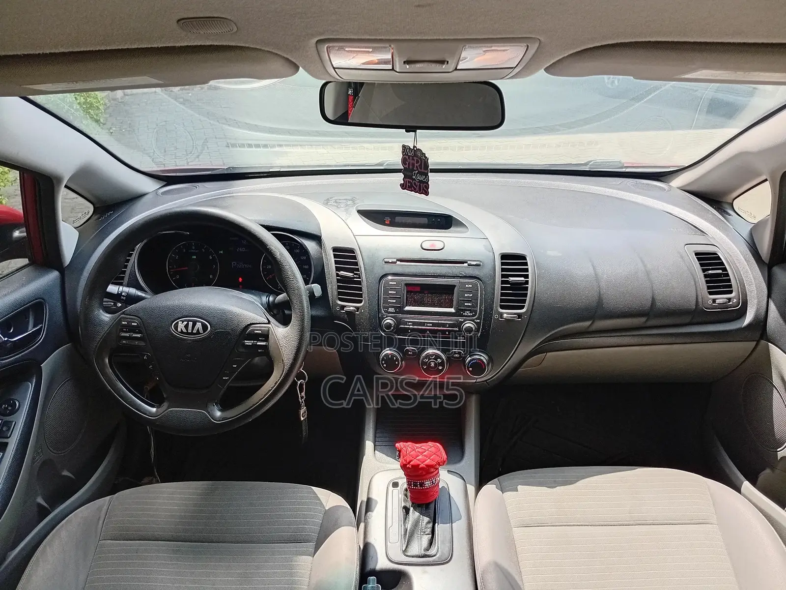Kia Forte EX Sedan 2014 Red