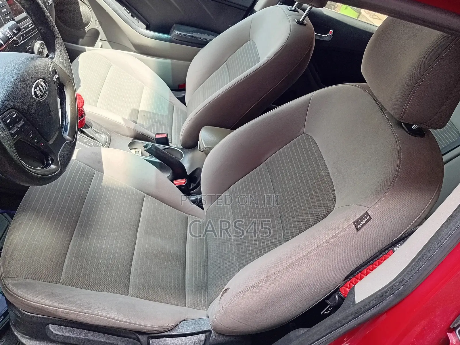 Kia Forte EX Sedan 2014 Red