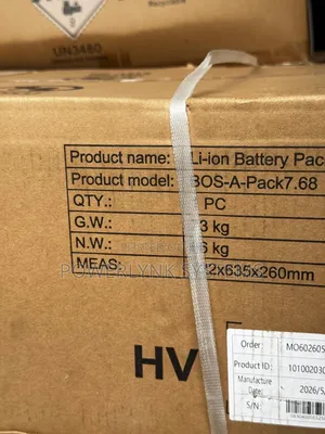 DEYE BOS_A 7.68kwh H/v Stackable Battery