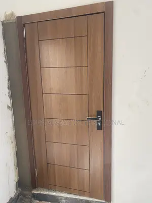 HDF Door Cedar With Stripes