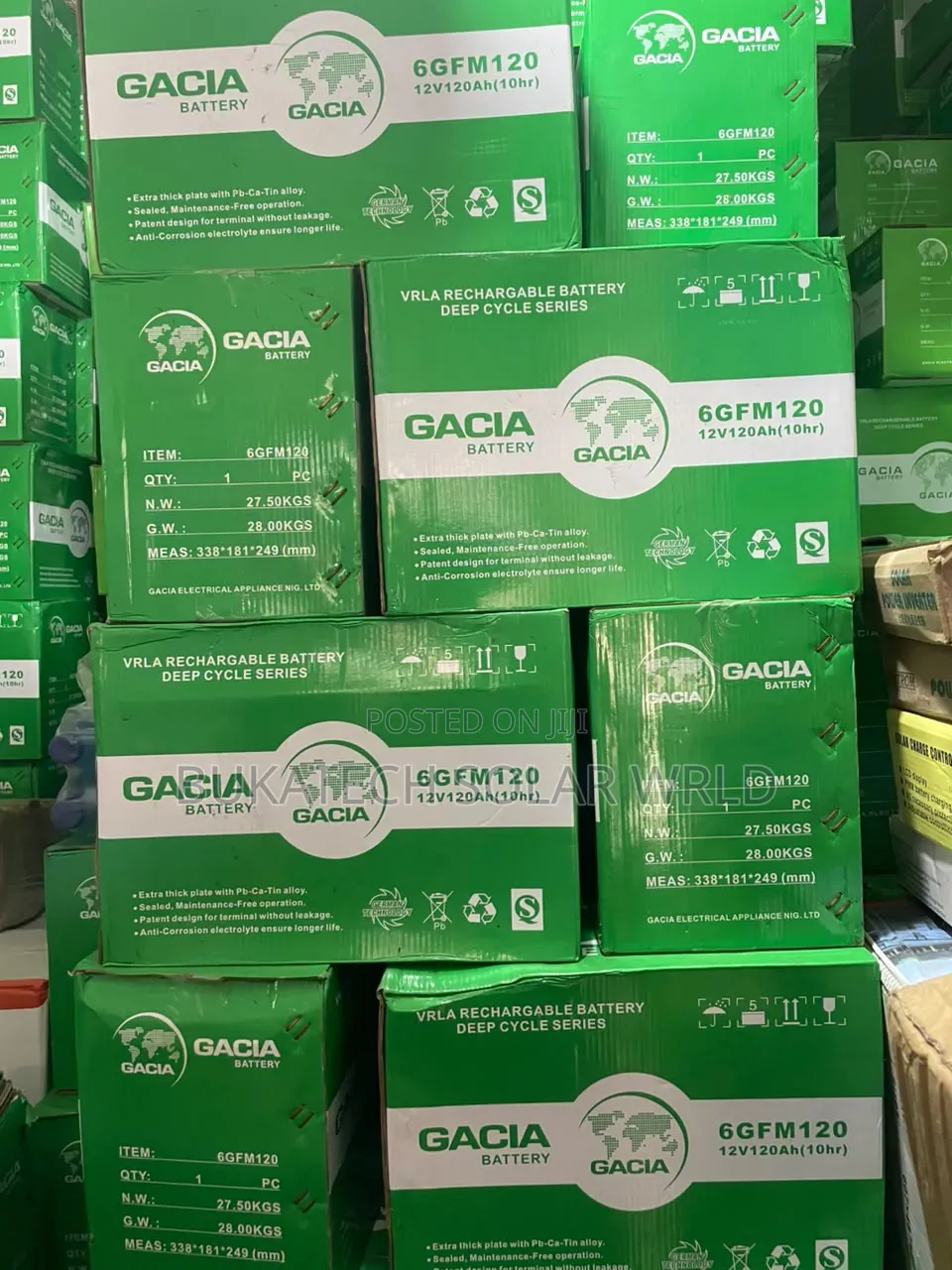 Gacia 120ah Battery