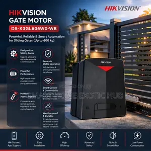 Hikvision Sliding Gate Opener With Kit